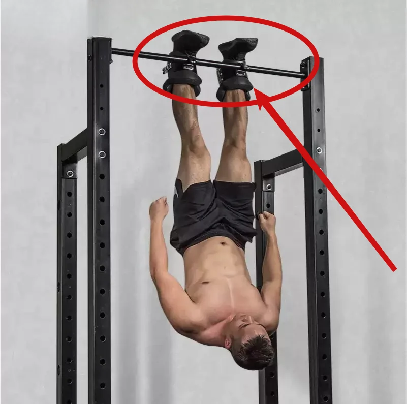 Inversion Boots Ankle Support Sling, Anti-Gravity Inversion Machine Accessory, Home Fitness Stretch Hang Shoes