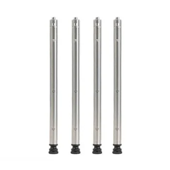 캠핑 IGT 테이블 다리 조합 피크닉 테이블 다리, 3 기어 텔레스코픽 테이블 다리, 야외 스테인레스 스틸 IGT 테이블 다리