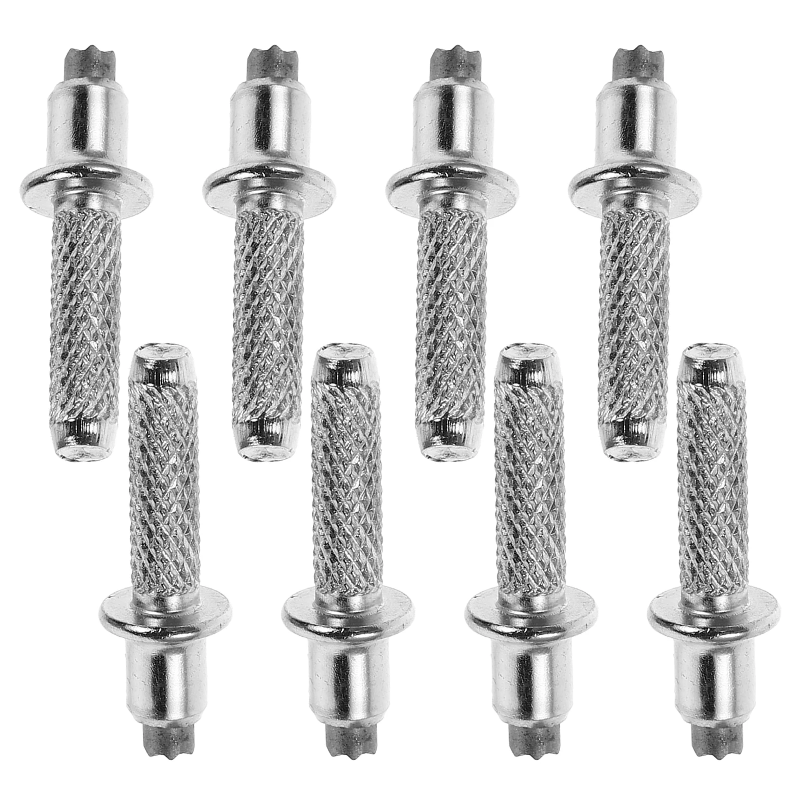 

8 Pcs Trekking Pole Tips Hiking Crutch Accessories Tungsten Steel Walking Cane Foot Anti Skid Spares for Camping Hiking