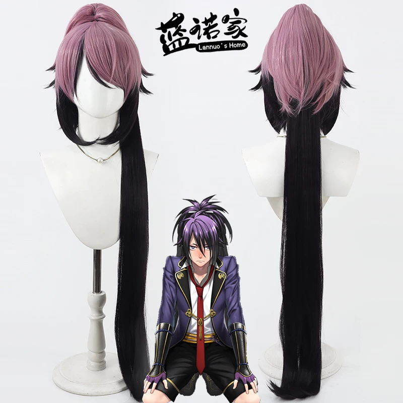 

Touken Ranbu Online Fudou Yukimitsu, парик для косплея, реквизит для Хэллоуина, синтетические волосы, термостойкое волокно
