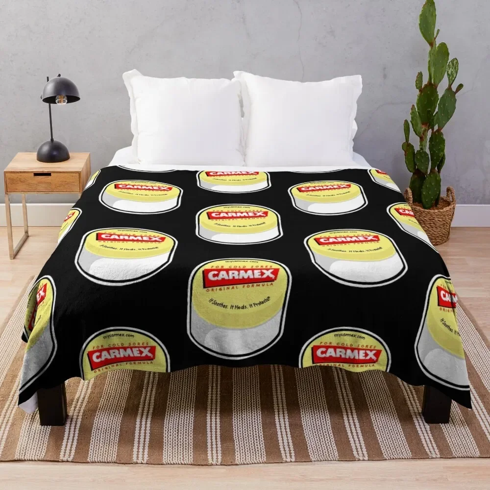 

carmex chapstick Throw Blanket Thermal cosplay anime Sofas Blankets