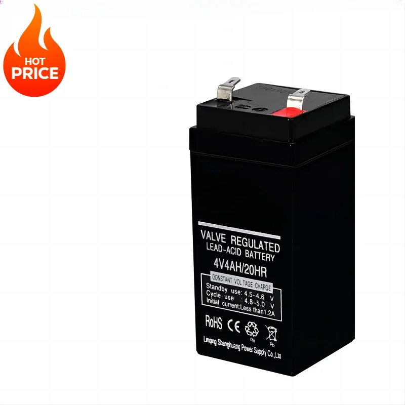 Image 4: Batterie Rechargeable 4V4AH pour enfants, jouet, balance électronique, accumulateur au plomb 4v4ah