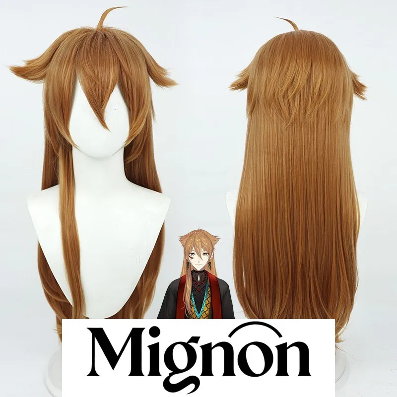 Nijisanji VTuber Fushimi Gaku long version cosplay wig Halloween gift
