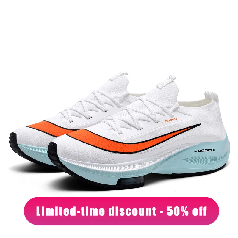 

Breathable Lightweight Running Shoes for Men and Women Comfortable Outdoor Casual Sneakers Non-slip Wear Resistant