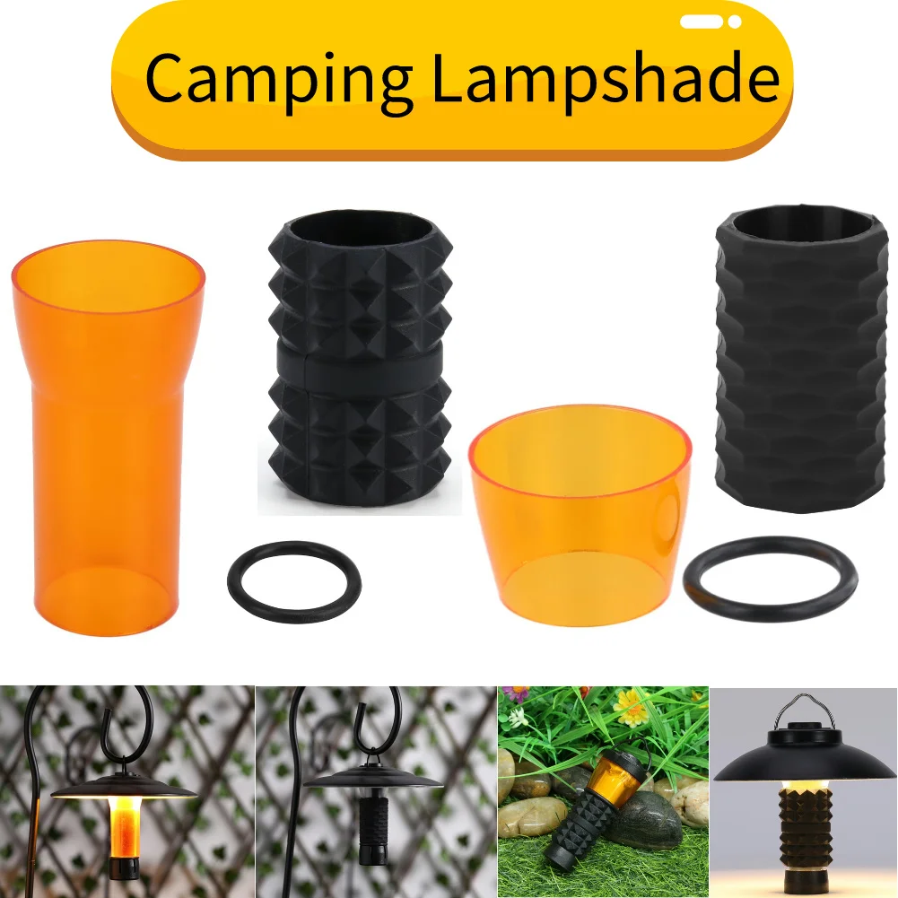 4 Types Outdoor Camping Lamp For GZ Lantern Shade Mosquito Repellent Plastic Lampshade Black Dog ESLNF Lighting Accessories