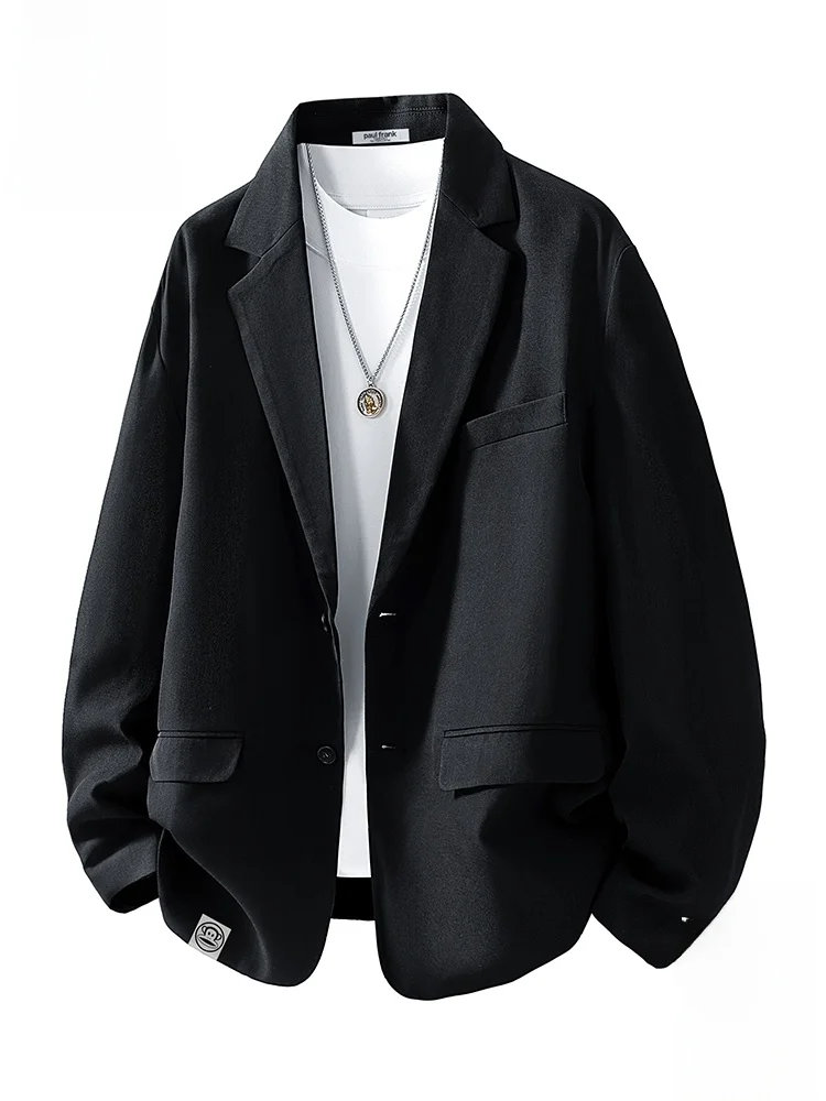 

Повседневный мужской костюм Paul Frank Monkey: модный осенний пиджак в западном стиле, высококачественный, трендовый, из полиэстера, с длинными рукавами.