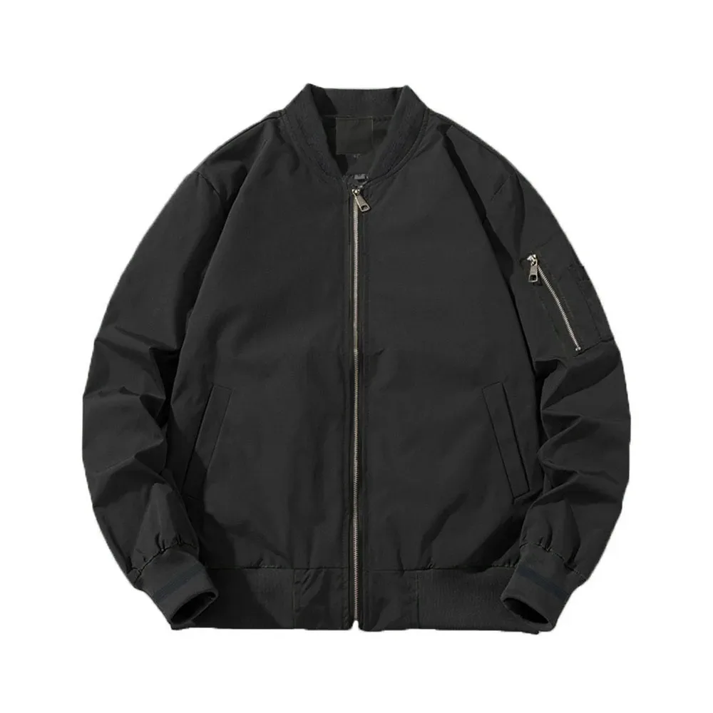 New Military Jacket Men's Slim Bomber Jacket Spring Autumn Men Outerwear Aviator Pilot Air Bomber Jackes and Coat Male