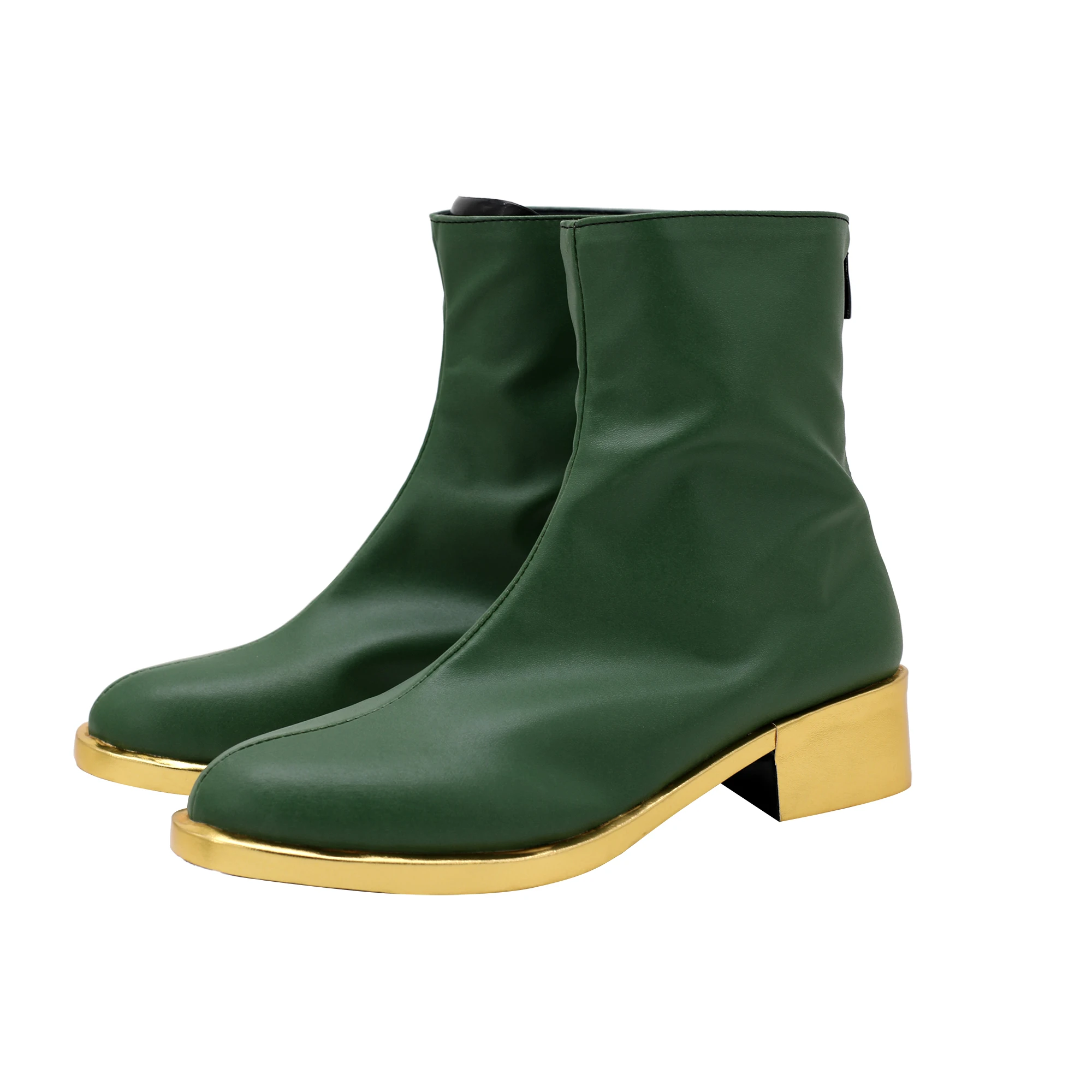 Jojo 'S Bizarre Avontuur Jolyne Cujoh Cosplay Schoenen Pu Laarzen Halloween Cosplay Prop Op Maat Gemaakt