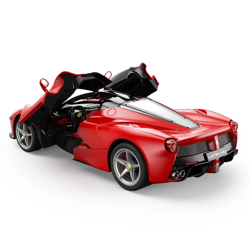 RASTAR Ferrari Laferrari RC Car Supercars 1:14 Scale 4.8V 600mAh LED Lights Open The Doors Toys Gifts For Child Adult