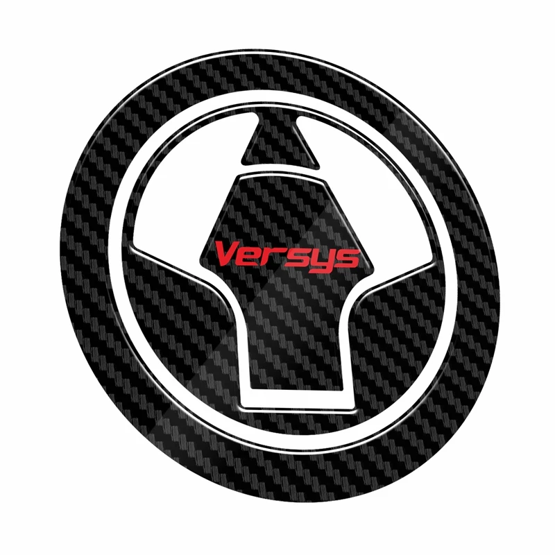 Motorcycle Gas Tank Fuel Cap Cover Pad Sticker Protector Guard Decals For Versys 650 KLE650 Versys 650 KLE 650