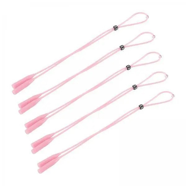 6x5 Pieces Glasses Strap Eye Glasses String Strap Silicone Lightweight Portable Sunglass Strap Eyeglasses Lanyard for Men Woman