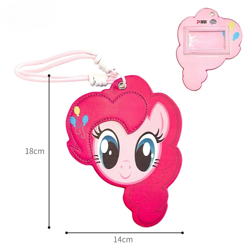 Portatarjetas My Little Pony para tarjetas de paseo y comida de autobuses de estudiantes