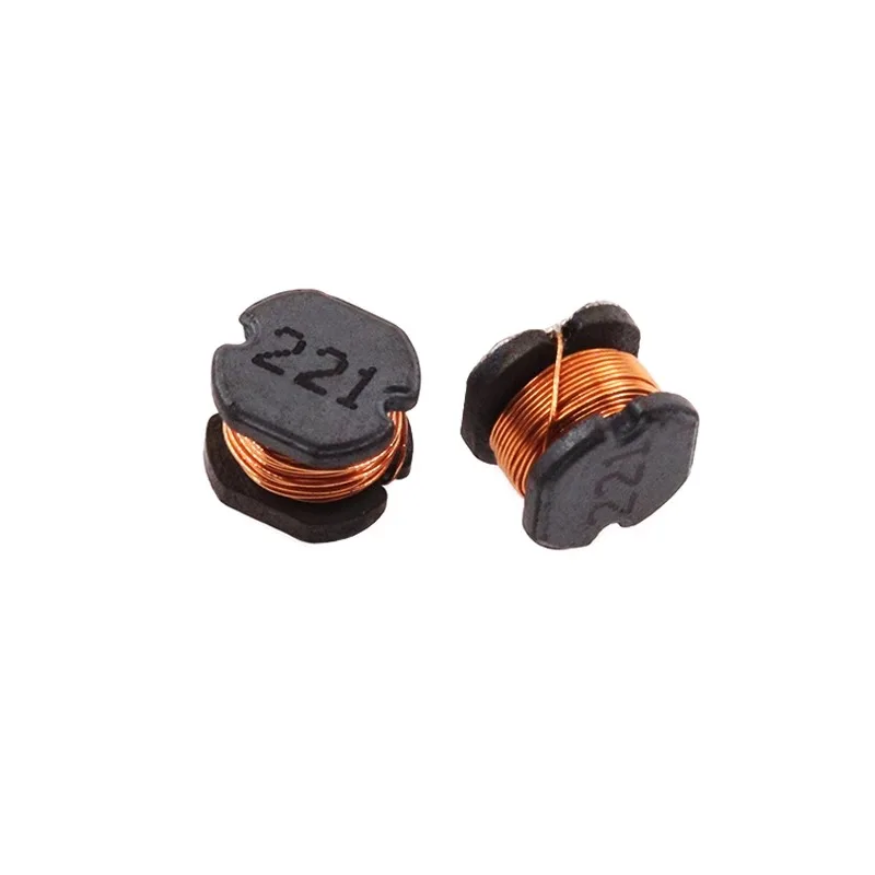 10PCS CD32 CD43 CD54 CD74R CD104R CD127R SMD Power Inductor 220UH Printing 221