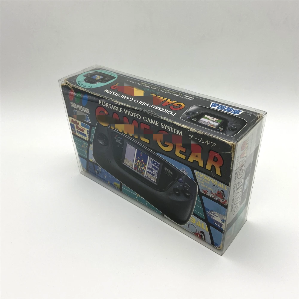 Collection Display Box For GG/SEGA GAME GEAR Game Storage Transparent Boxes TEP Shell Clear Collect Case