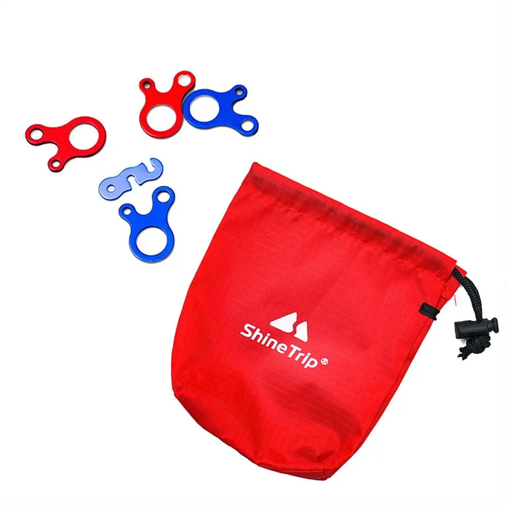 Drawstring Pouch Bag Camping Storage Bag Hanging Nail Multifunctional Hiking Organizer Wind Rope Buckle Ultralight image 6