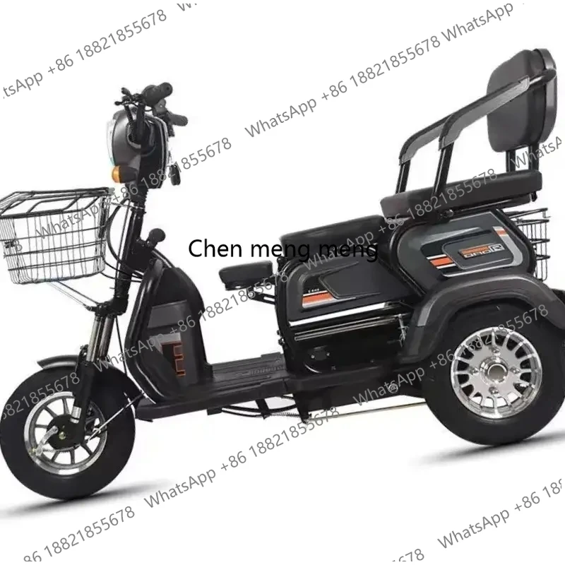 

Китайский трехколесный грузовой электрический трицикл для города