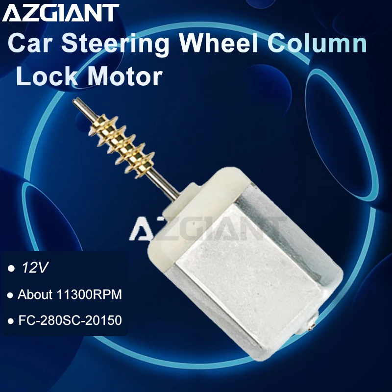 

AZGIANT for Audi A1 / A3 8Y MK4 /A3 Cabriolet car Steering Column Lock motor 12V metal repair carbon brush auto accessories