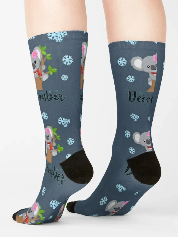 Camisas de Koala y Navidad para niños, fundas de teléfono, calcetines de agua b, calcetines cálidos de moda para hombres y mujeres, marca de lujo, Invierno