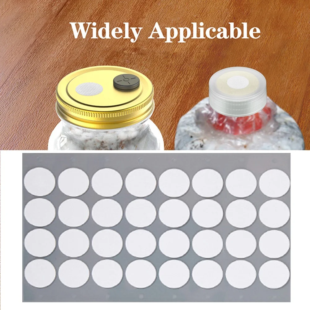 Equipment 20mm Stickers Synthetic Filter Paper Plastic Material Ample Quantity Dust-proof Design Effective Air Exchange