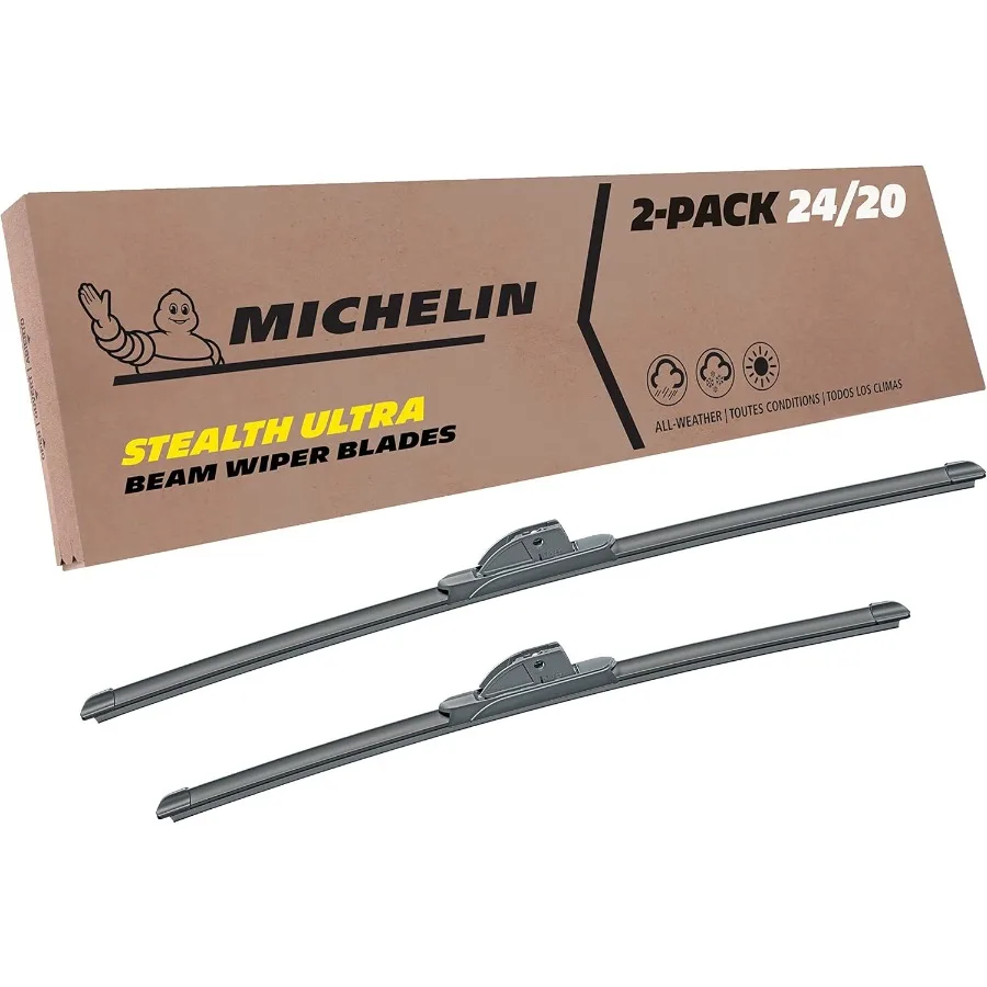 

Stealth Ultra Twin Pack 24 20-дюймовые щетки стеклоочистителя для выберите транспортных средств с усовершенствованной производительностью и долговечной конструкцией Идеально подходят для Enha