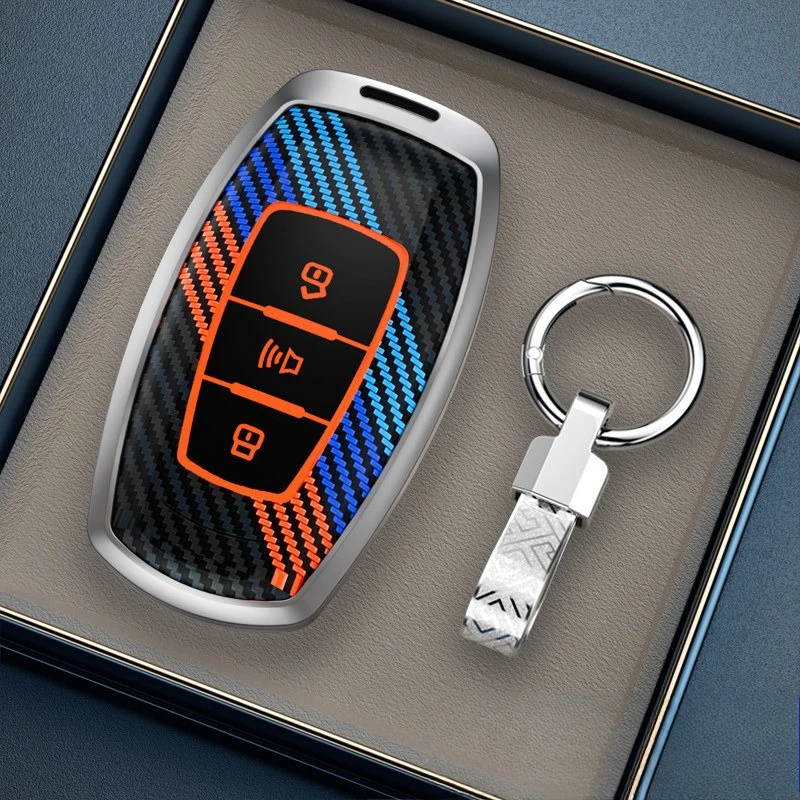 Luxury Car Key Fob Cover for Great Wall GWM Haval H6 M6 Dargo Premium Protective Case Shell Auto Interior Decoration Accessories