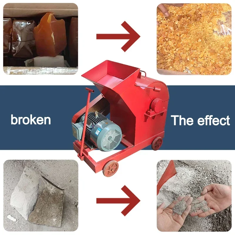 

be full of praise Durable Cross-border Crusher Hammer Grinder With 7.5 KW Generator 380V For Cement Blocks Stones Pebbles Grin