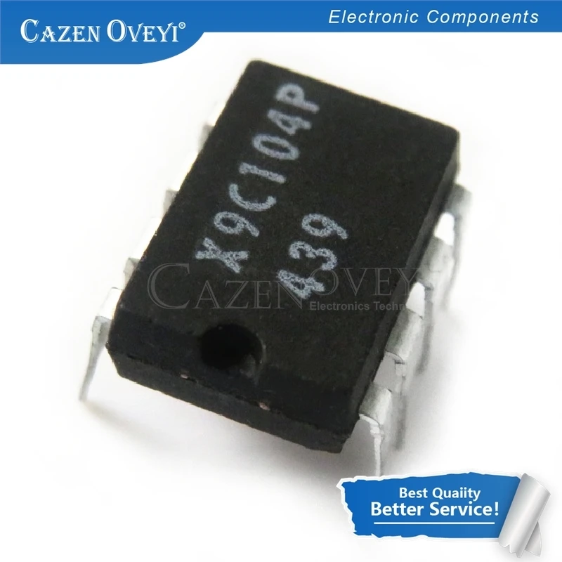 Chipset 2pcs/lot X9C104P X9C104 DIP-8 In Stock