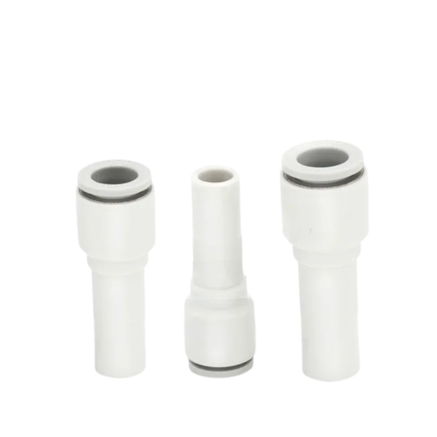Pneumatic air pipe joint reducing and changing diameter quick plug quick connector KQ2R04 06 08 10 12 Air compressor air pump