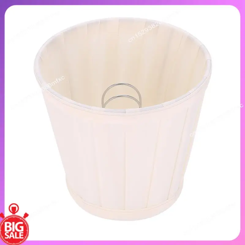 

Big Deal Fabric Chandelier Lampshade Holder Clip On Sconce Beside Bed Lamp Hanging Light, Light Yellow