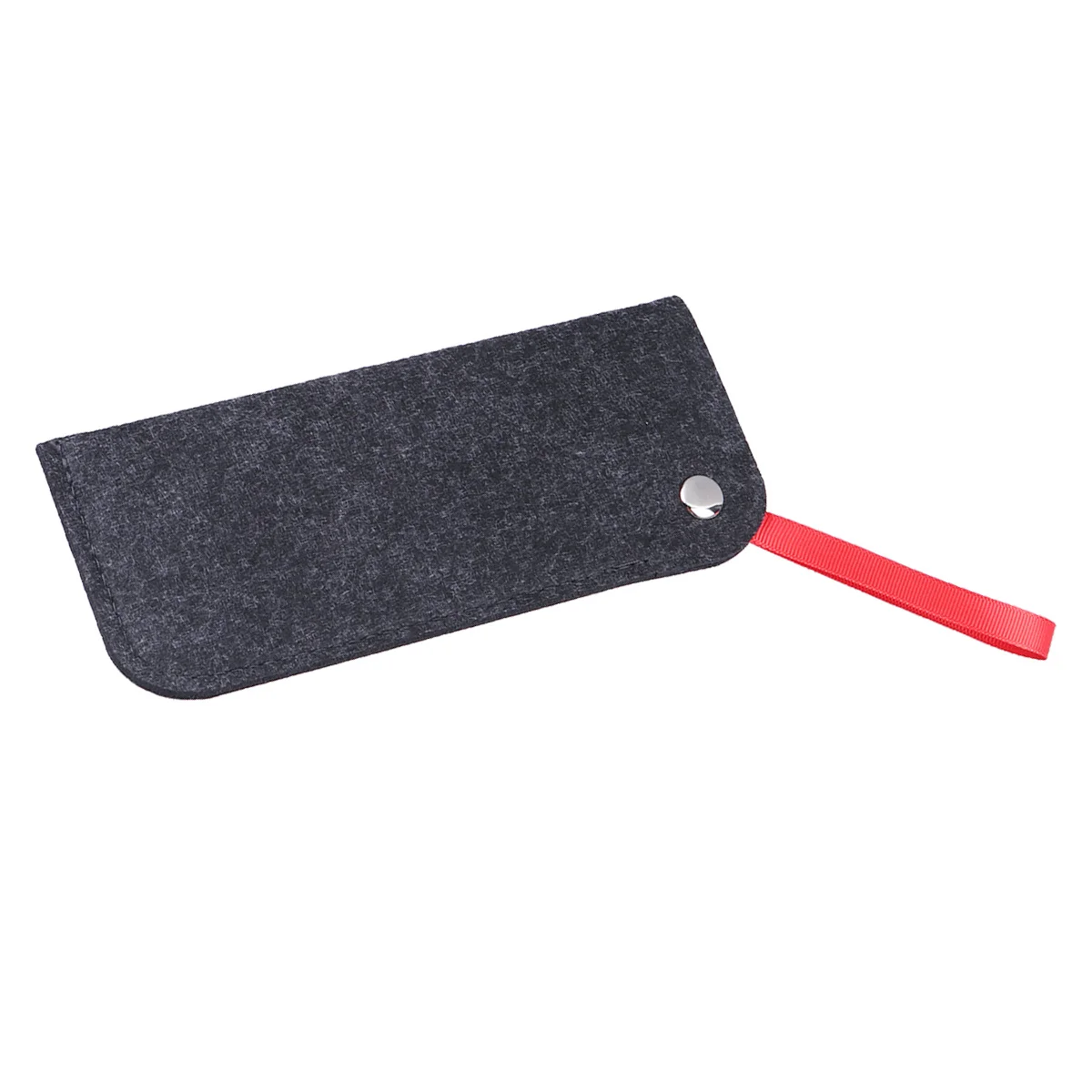 

2 pcs Felt Glasses Bags Black Sunglasses Pouch Phone Jewelry Storage Organizer Portable Eyewear Case Scratch Resistant