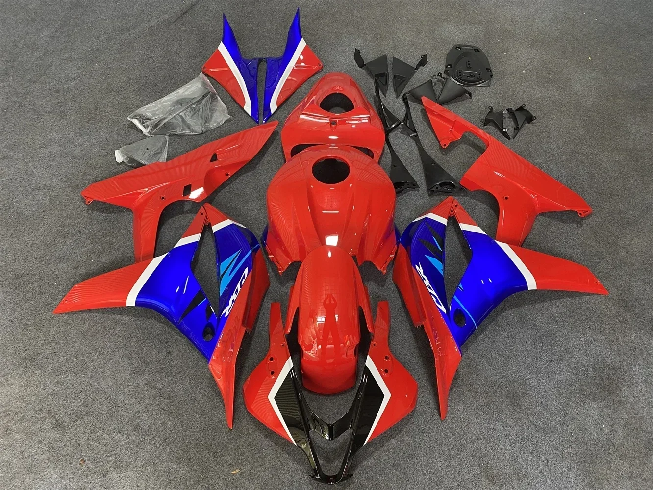 

Injection Mold New ABS Whole Fairings Kit Fit for CBR600RR F5 2007 2008 07 08 Bodywork Set Red Blue