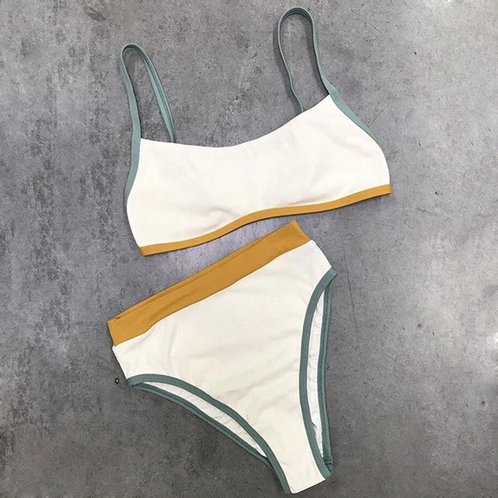 

ZTVitality купальники женские бикини 2020 новейший лоскутный купальник с мягкими бретелями и высокой талией бразильское бикини сексуальное бикини с эффектом пуш-ап