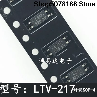 50 pieces Original LTV217 SOP4 LDV-217-TP1-G L217 optocoupler LTV217TP1B-V-G-AP