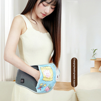3 Levels Electric Heated Warming Belt USB Charging Adjustable Warm Palace Belt Lightweight Waist Warmer For Women`s Winter Gifts