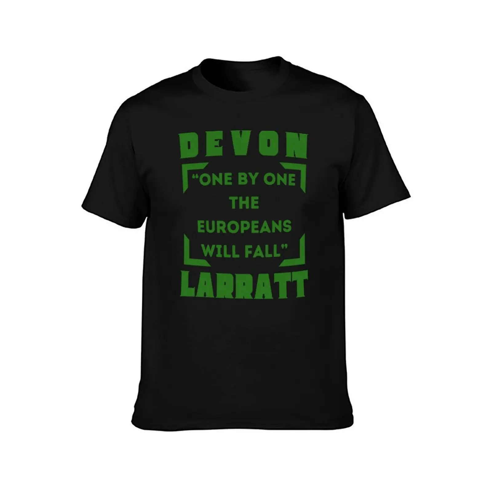 Devon Larratt “One 1 T-Shirt Casual Fashion Short Sleeve Cotton T-Shirt