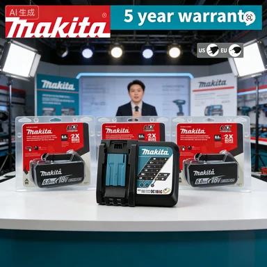 

Аккумулятор Makita 18V Li-ion BL1860B для инструментов Makita 18V, замена BL1850B LXT400, портативный аккумулятор.