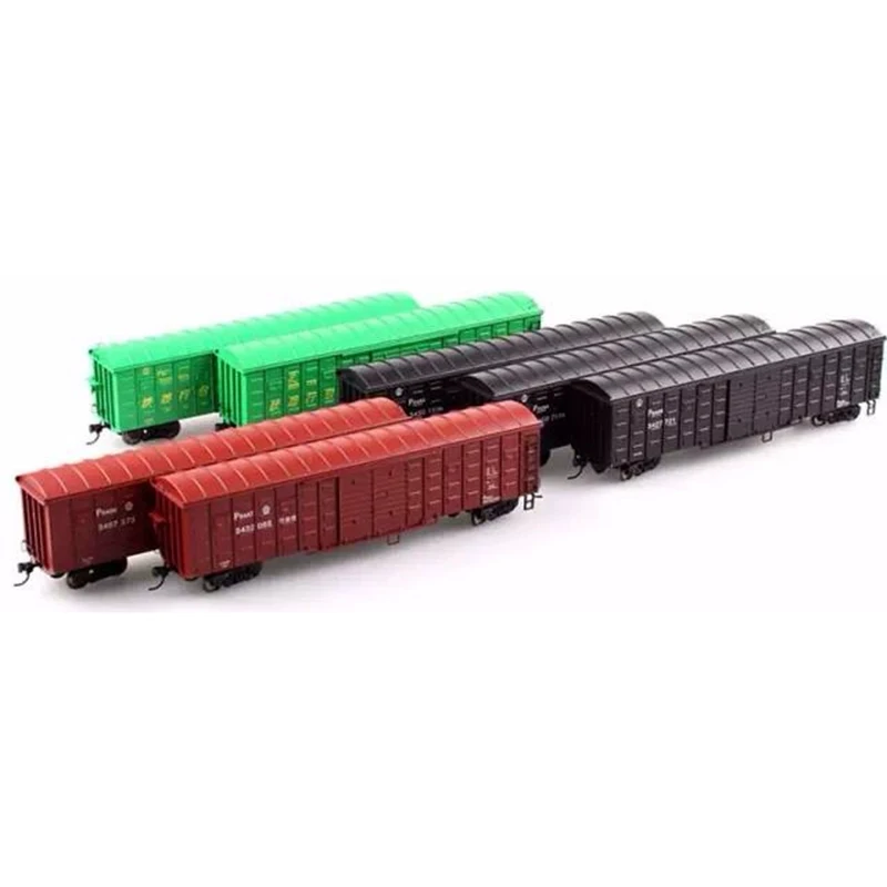 

BACHMANN Model Train Carriage CF00118 HO Scale 1/87 New Version P64 P65 Boxcar (red, Green and Black)