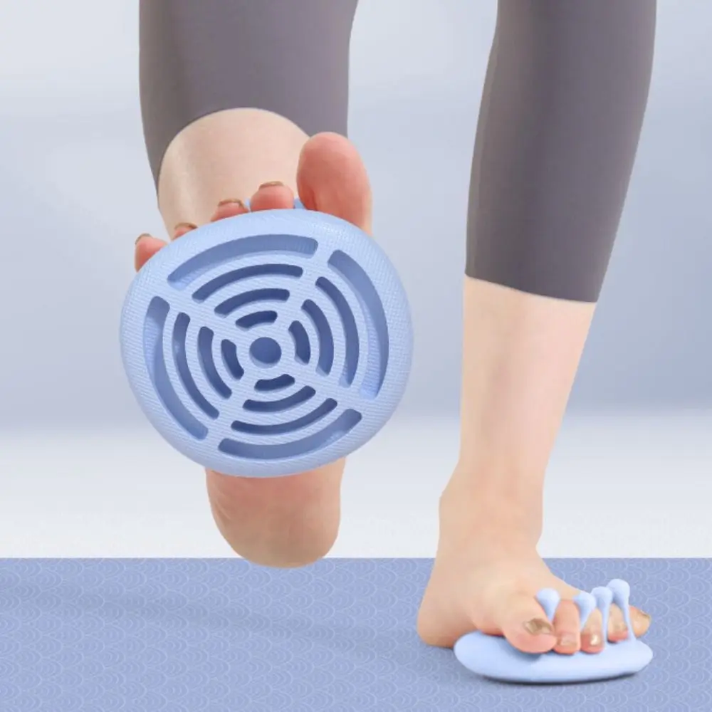 

1 Pair Anti Drop Foot Arch Trainer Soft Non Slip Toes Separators Lightweight Portable Overlapping Toes Corrector Yoga