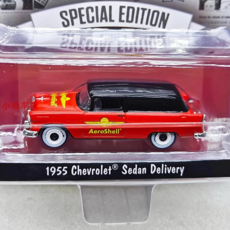 

1:64 Shell Special Edition Series 2 - 1955 Chevrolet Sedan Delivery Alloy Model Original Wrap Wall Hanging Gift for a Friend