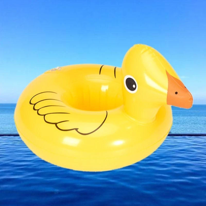 เป็ดน้อยน่ารักถ้วยผู้ถือสระว่ายน้ำลอยผู้ถือกลางแจ้ง Backyard PARTY Supplies 15UB