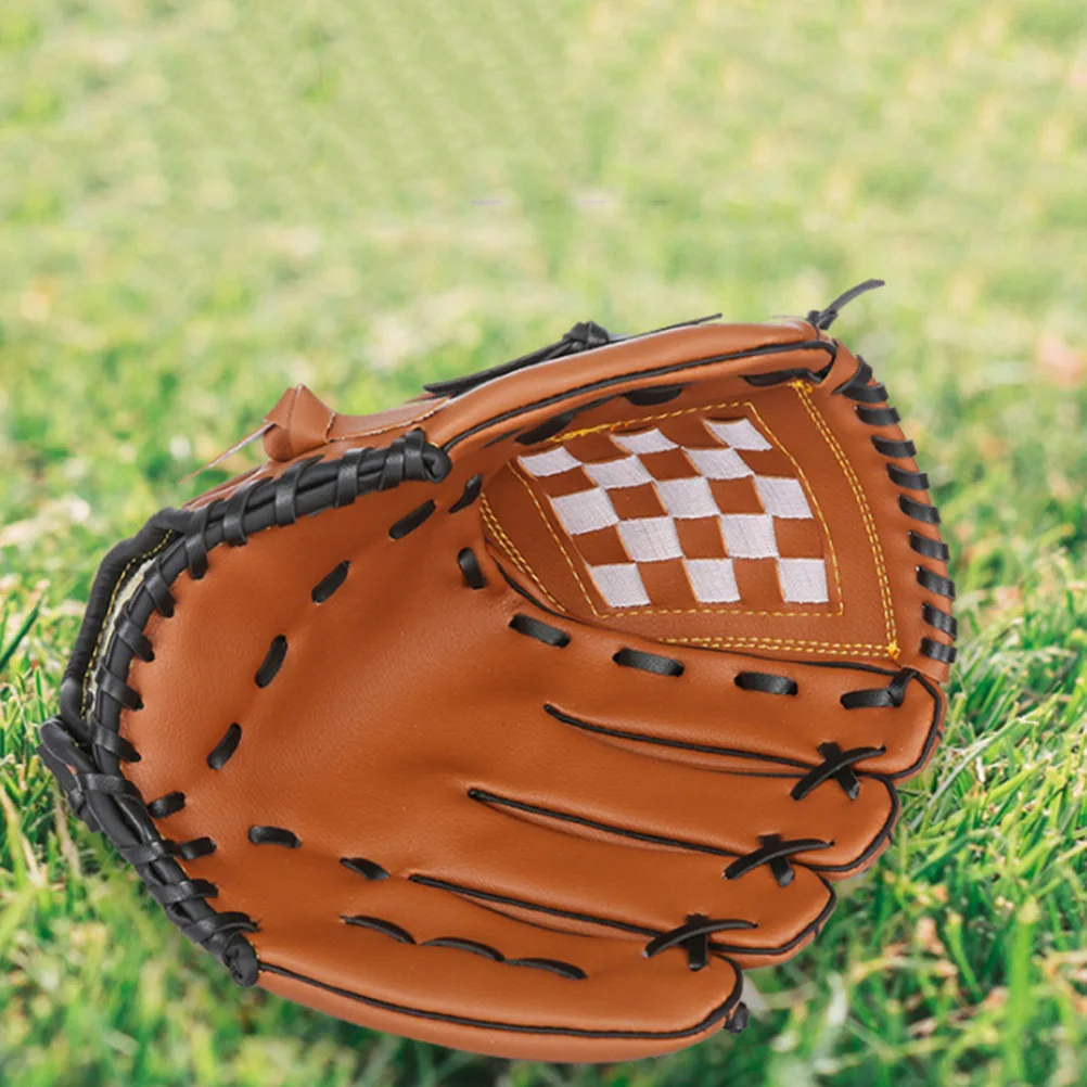 1 Stück Baseball-Handschuh, verdickt, für Infielder und Pitcher, für Männer, Frauen, Jugendliche, 12,5 Zoll, Premium-PU-PVC, langlebig, für den Infield-Sport
