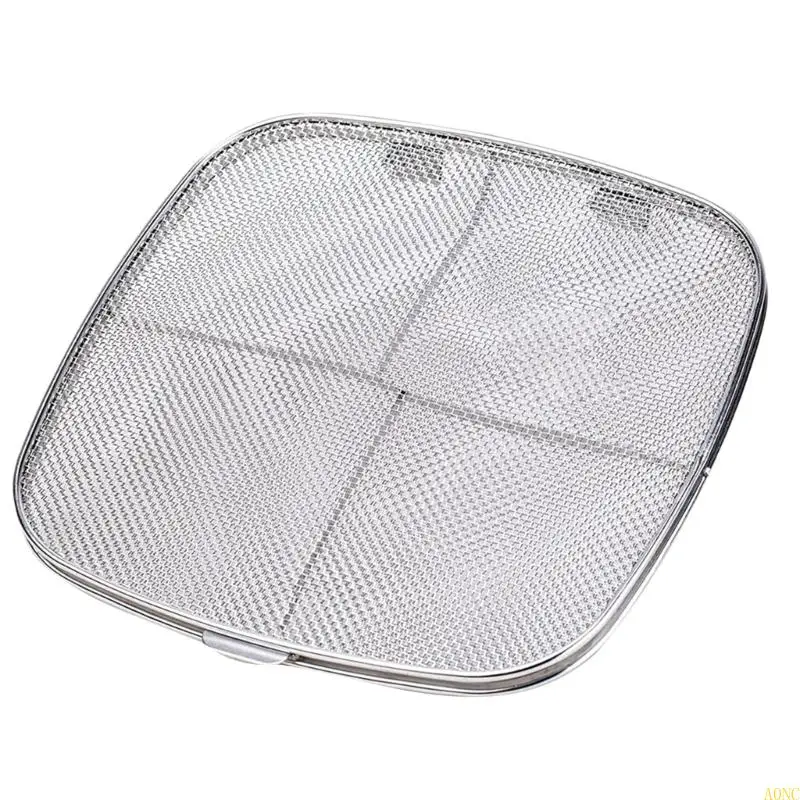 A0NC из нержавеющей стали Splatter Splatter Splatter Cover Air Fryer Accessessy для AG301 AG300 Замена брызги Shield