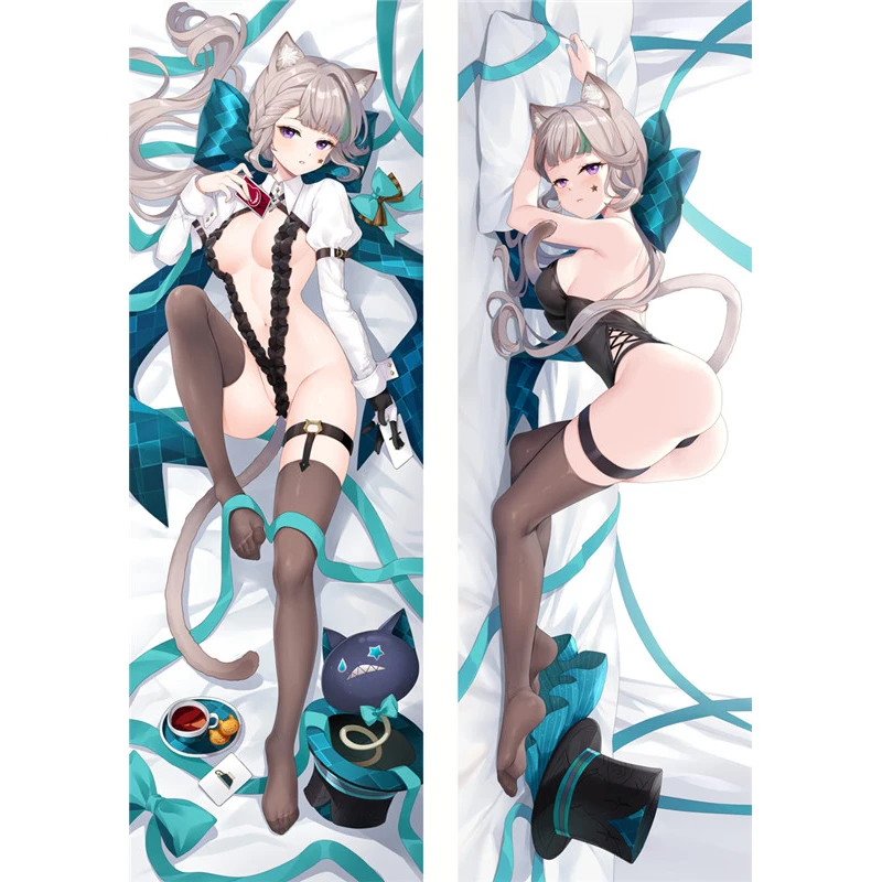 

Dakimakura Genshin Impact Lynette Waifu 2WAY Hugging Body Pillow Case Gift Anime Sexy Pillow Case Otaku Cushion Cover