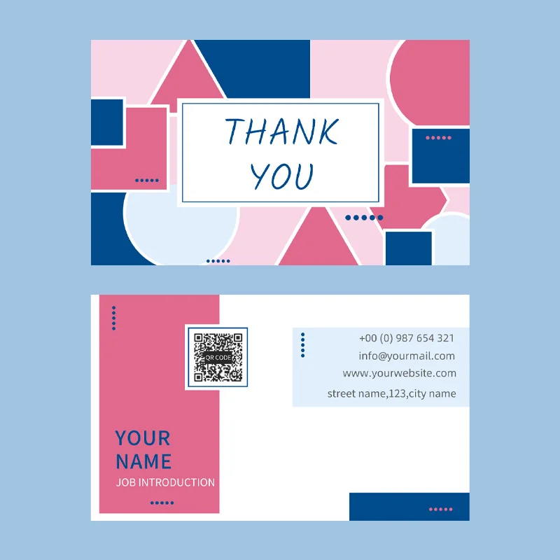 Custom Thank You for Supporting My Small Business Card Thanks Greeting Card Appreciation Cardstock for Sellers Gift 9*5.4cm