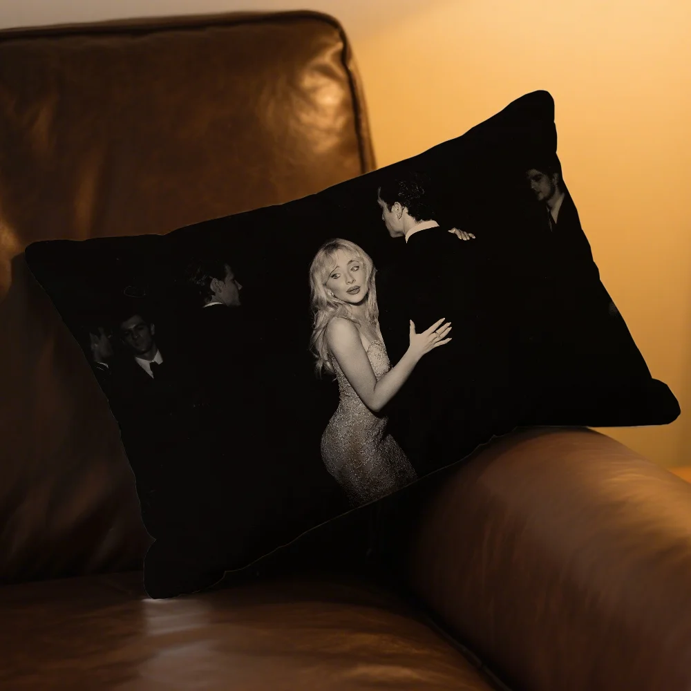 Sabrina Carpenter Man's Best Friend Rechteckige Kissenhülle mit Aufdruck, für Bett, Sofa, Zimmer, Heimdekoration, Kissenbezug – Detail 7