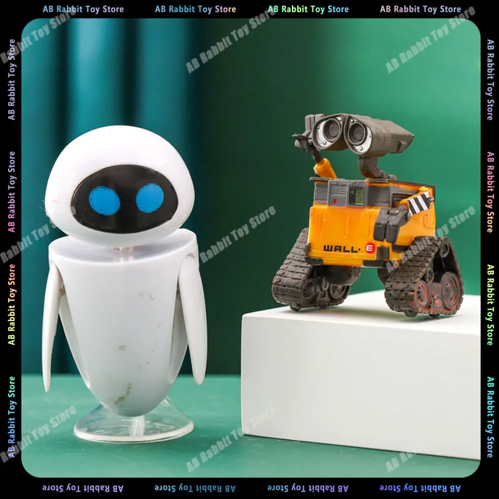 20cm Walle Transforming Wall E Anime Figure Wall.E Eva Robot Action Figure Eva Wall.E Robot Statue Desktop Decor Models Toy Gift