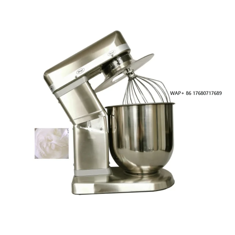 

220V/110V 50-60HZ Stand Mixer Cake Stainless Steel Food Processors Blender Tabletop Dough Mixer Stainless Steel Egg Beater
