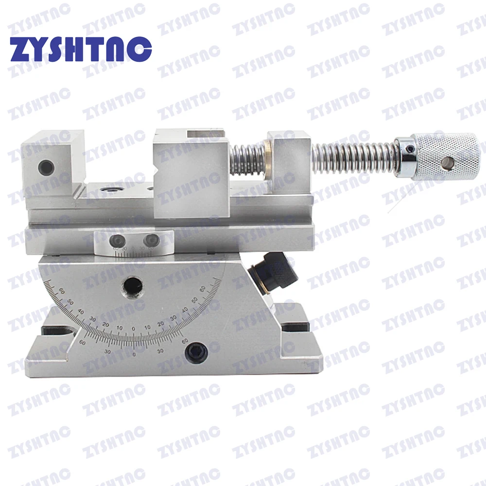 Imagem -02 - High Precision Ângulo Ajustável Parafuso Universal Grinder Vise Parafuso Sine Slope Ferramenta de Aço Inoxidável 25 4