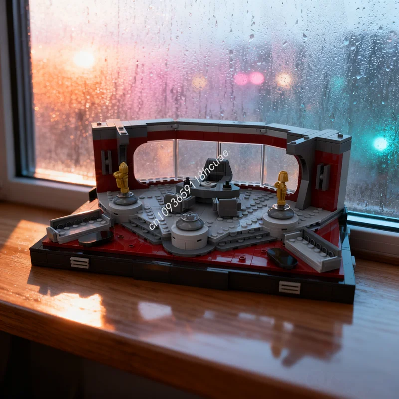 

556 шт. MOC Senate Arrest Star Battle Модель Строительные блоки Строительство Сборка игрушки Идея Образование Рождественские подарки Кирпич Дети