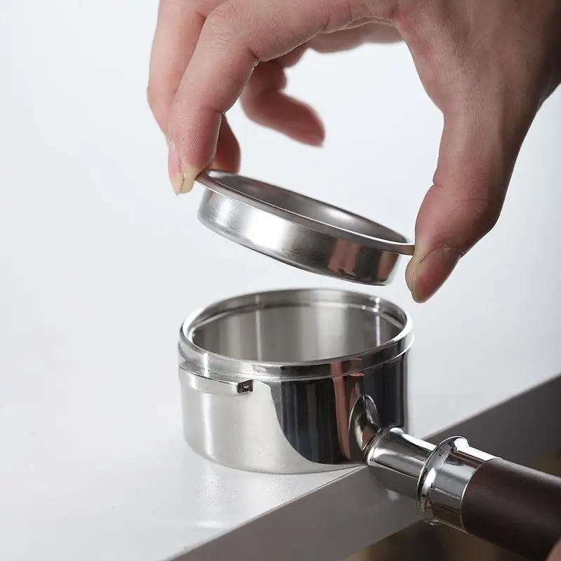 Coffee Blind Filter Bowl 51/54/58mm Stainless Steel Non Pressurized Filter Cup For Backwashing In Semi Automatic Coffee Machine